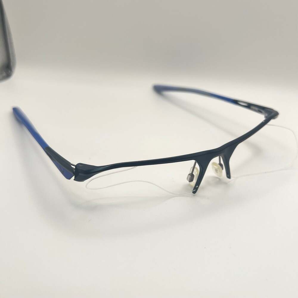 Nike 8050 401 Eyeglasses 2109 Frames Only Blue 57-18-145 Excellent Cond!